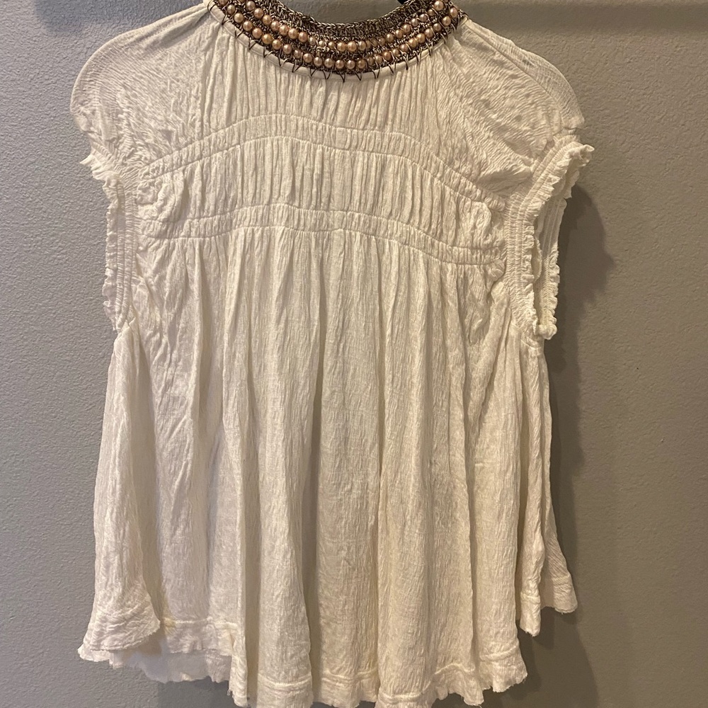 Free people embellished top